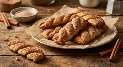 Cinnamon Rope Cookies
