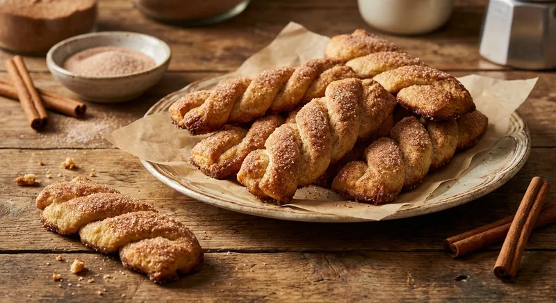 Cinnamon Rope Cookies