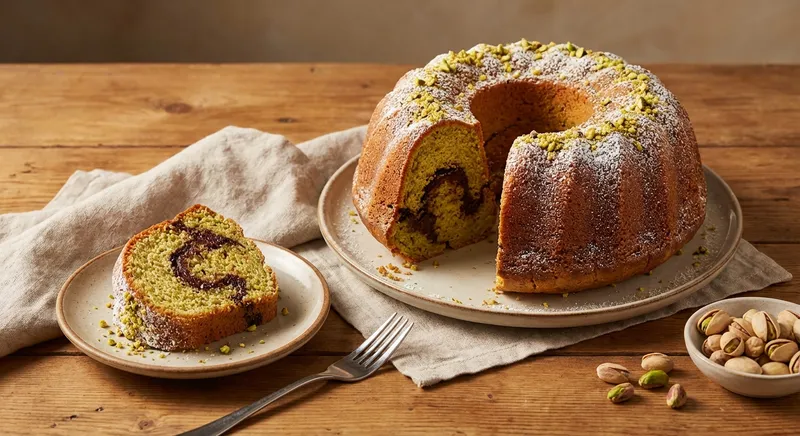 Pistachio Bundt Cake