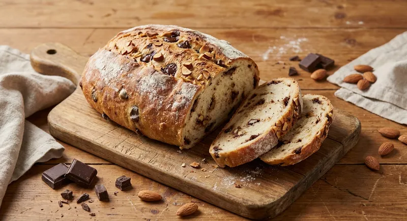 Almond Chocolate Chip Bread