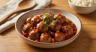 Sweet & Sour Meatballs