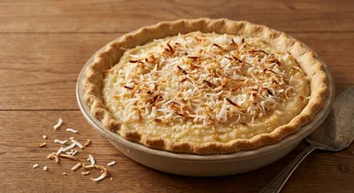 Coconut Custard Pie