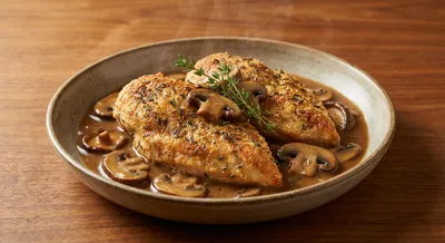 Chicken & Mushrooms
