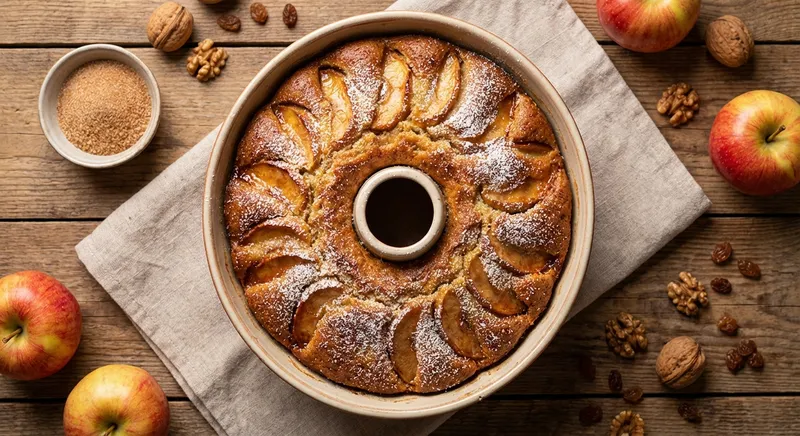 עוגת תפוחים יהודית