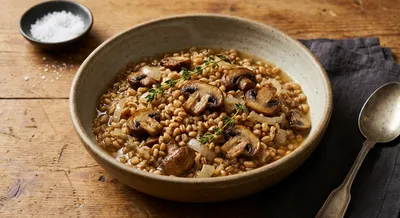 Barley & Mushrooms