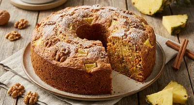 Carrot Pineapple Cake
