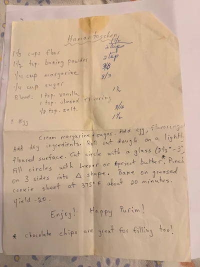 Scan page 1 of Haman Taschen