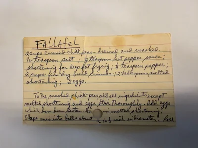 Scan page 1 of FALAFEL