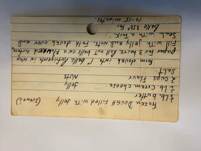 Scan page 2 of Frozen Dough Cookies (Irene) - Two Variations