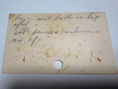 Scan page 2 of Sweet & Sour Meatballs