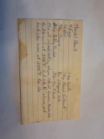 Scan page 1 of Mandel Broit