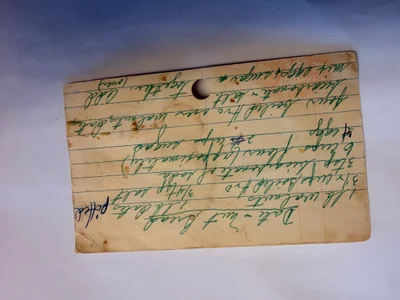 Scan page 1 of Date - Nut Bread