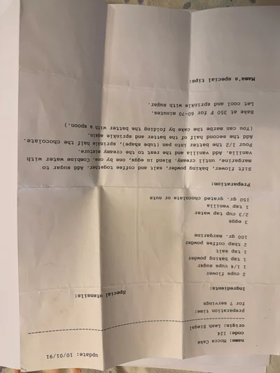 Scan page 1 of Mocca Cake