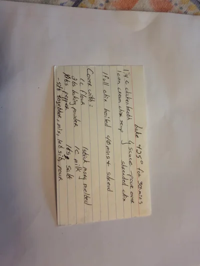 Scan page 1 of Chicken with Biscuit Topping