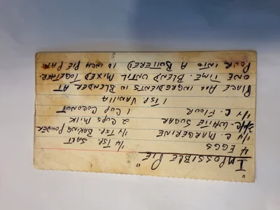 Scan page 2 of Impossible Pie