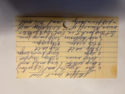 Scan page 1 of Stuffed Roast Meat