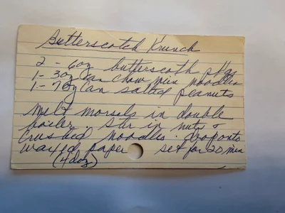 Scan page 1 of Butterscotch Krunch