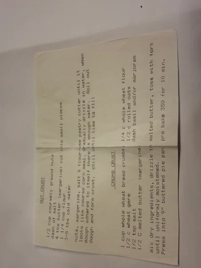 Scan page 1 of Nut Crust & Crumb Crust